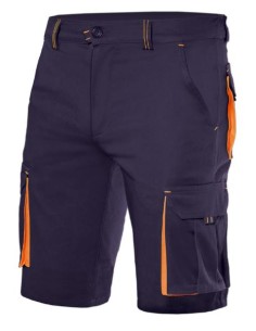 Bermuda bicolor stretch multibolsillos 2