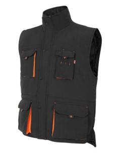 Chaleco acolchado bicolor 2