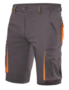 Bermuda bicolor stretch multibolsillos 2