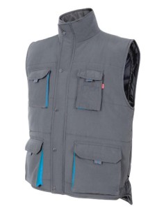 Chaleco acolchado bicolor 2