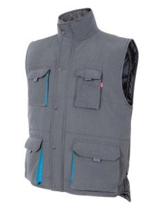 Chaleco acolchado bicolor 2