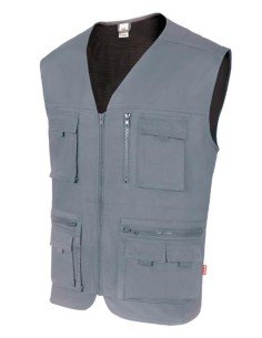 Chaleco sarga multibolsillos 2