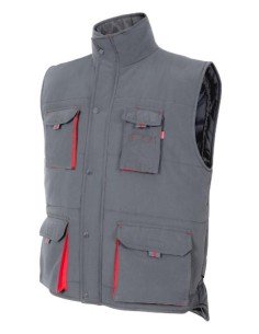 Chaleco acolchado bicolor 2