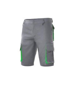 Bermuda bicolor multibolsillos 2