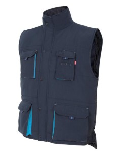 Chaleco acolchado bicolor 2