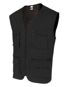 Chaleco sarga multibolsillos 2