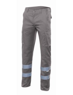 Pantalón con cintas stretch multibolsillos