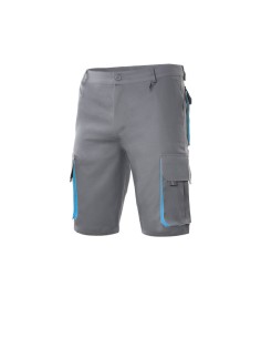 Bermuda bicolor multibolsillos