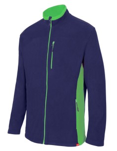 Chaqueta polar bicolor