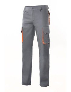 Pantalón algodón stretch multibolsillos