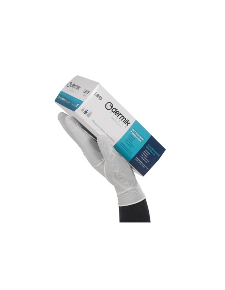 LÁTEX BLANCO SIN POLVO LB53  DISPENSADOR 100 UNID.