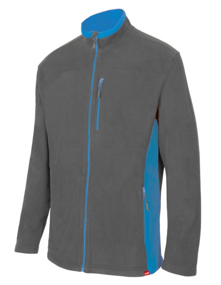 Chaqueta polar bicolor