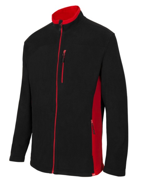 Chaqueta polar bicolor